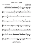 Night in the Tropics: E-flat Alto Saxophone