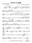 Give It One: 2nd B-flat Tenor Saxophone