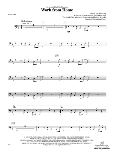 Work from Home: Timpani
