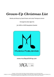 Grown-Up Christmas List