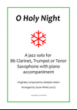 O Holy Night Jazz Solo