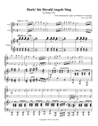 Hark! the Herald Angels Sing for Piano Trio