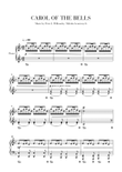 Carol of The Bells - Advanced Piano