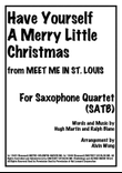 Have Yourself A Merry Little Christmas from MEET ME IN ST. LOUIS mini preview