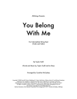 You Belong With Me