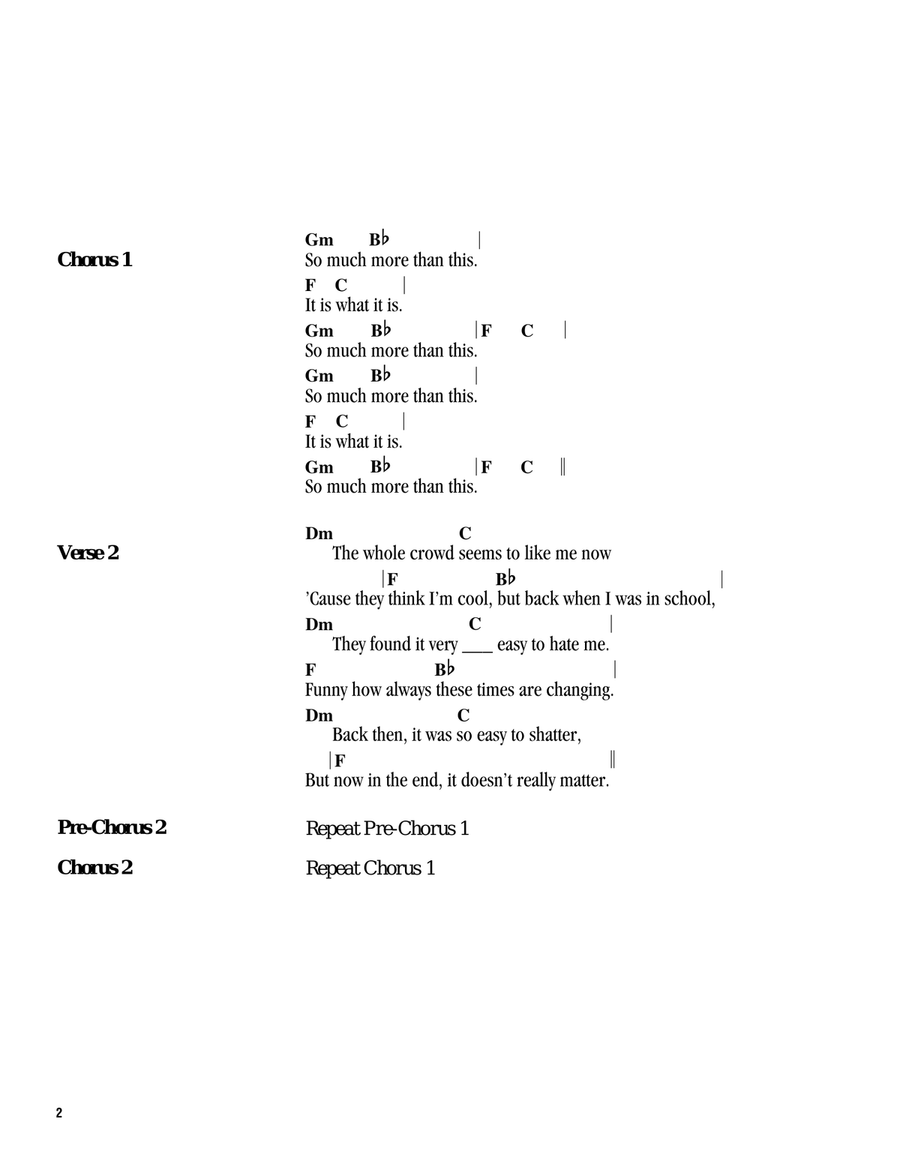 So Much More Than This So Much More Than This Ukulele scores gallery preview page 2