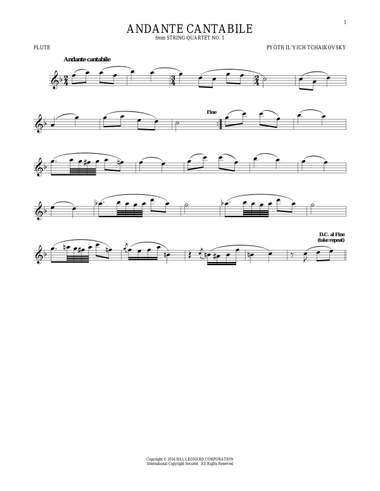 Andante Cantabile