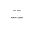 Autumn Hymn