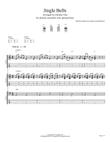 Jingle Bell for ukulele ensemble with optional bass