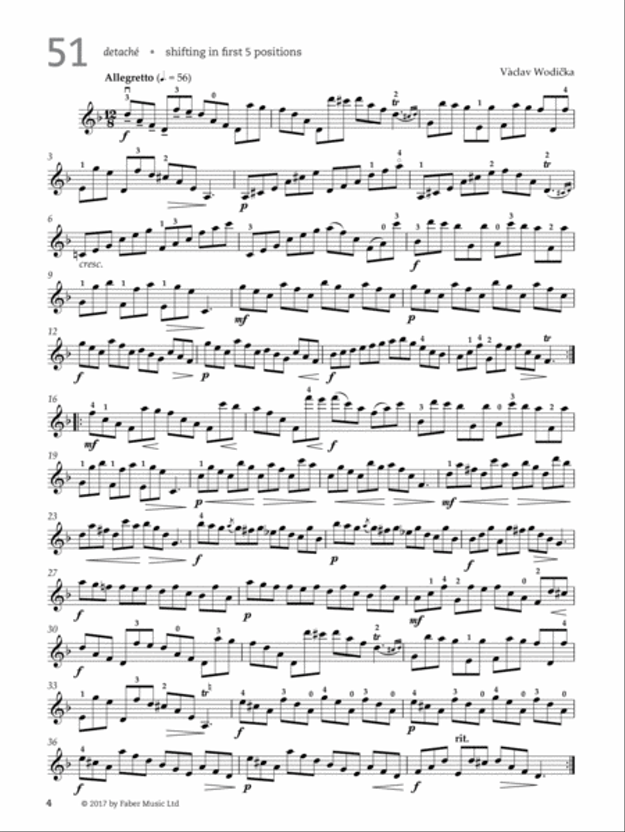 80 Graded Studies for Violin, Book 2 Violin scores gallery preview page 2