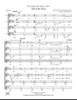The First Noel for S.S.A.A a cappella