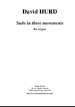 David Hurd: Suite in Three Movements for organ