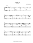 Calon Lan - Welsh Hymn - Solo Harp