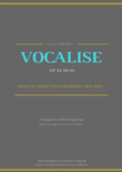 Vocalise - Rachmaninoff Op.34 No.14