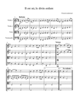 Il est né le divin enfant - easy string quartet