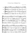 It came upon a midnight clear - easy string quartet