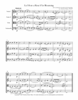 Lo! How a rose e'er blooming (Es ist ein Ros' entsprungen) - easy string quartet
