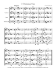 O Christmas Tree (O Tannenbaum) - easy string quartet