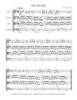 Still, still, still - easy string quartet
