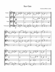 Suo gan / Welsh lullaby - easy string quartet