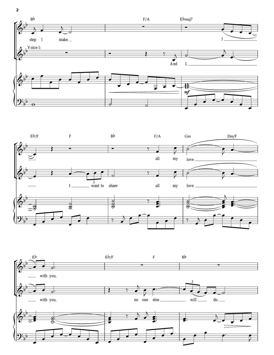 Endless Love Endless Love Vocal Duet scores gallery preview page 2