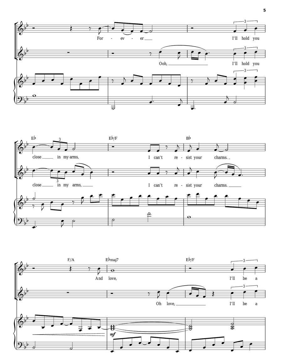 Endless Love Endless Love Vocal Duet scores gallery preview page 5