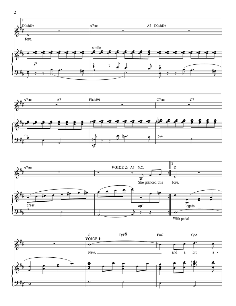 Something There (from Beauty And The Beast) Piano scores gallery preview page 2