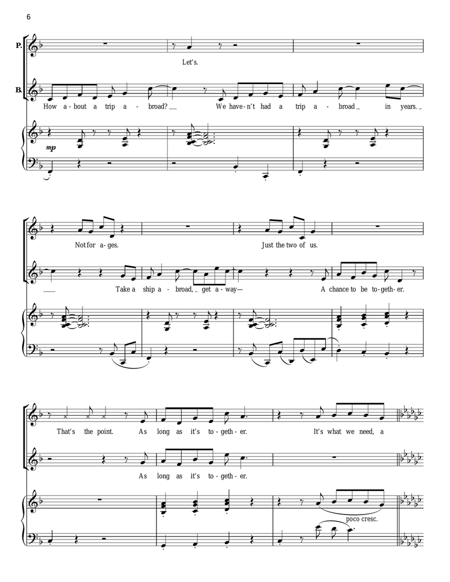 Country House (1987) Country House (1987) Piano scores gallery preview page 6