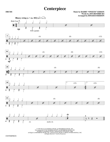 Centerpiece - Drums