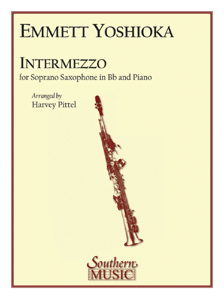 Intermezzo Intermezzo Soprano Saxophone scores gallery preview page 1
