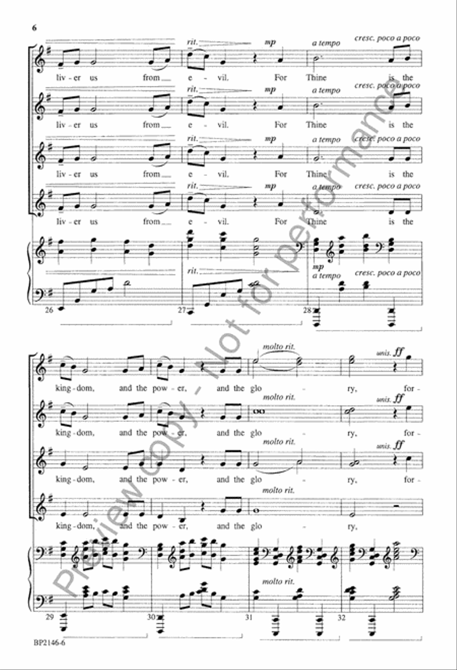Our Father - SSAA Our Father - SSAA SSAA scores gallery preview page 7