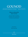 Messe solennelle (Saint Cecile) for Soloists, Choir and Orchestra