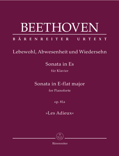 Sonata for Piano in E-flat Major, Op. 81a 
