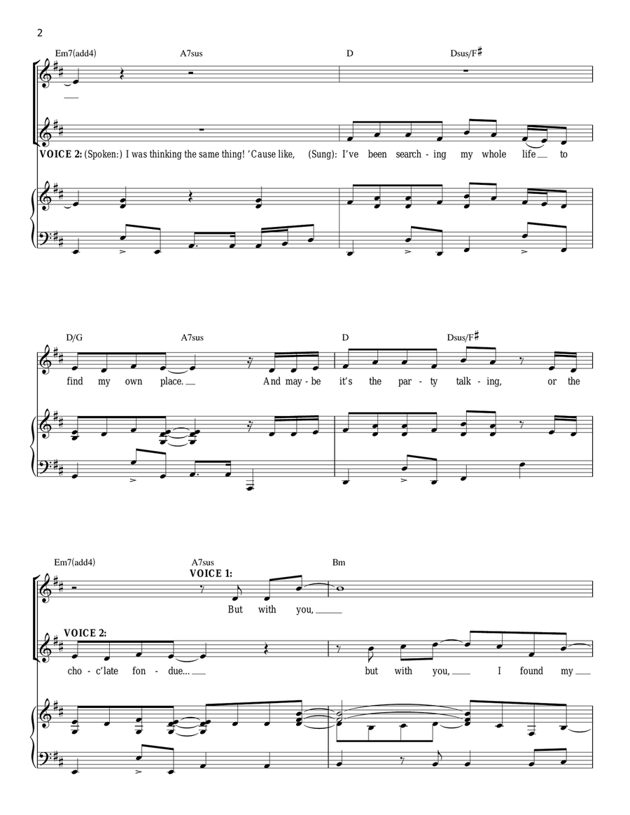 Love Is An Open Door (from Frozen) Piano scores gallery preview page 2