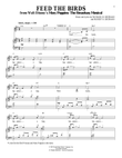 Feed The Birds (Tuppence A Bag) (from Mary Poppins)