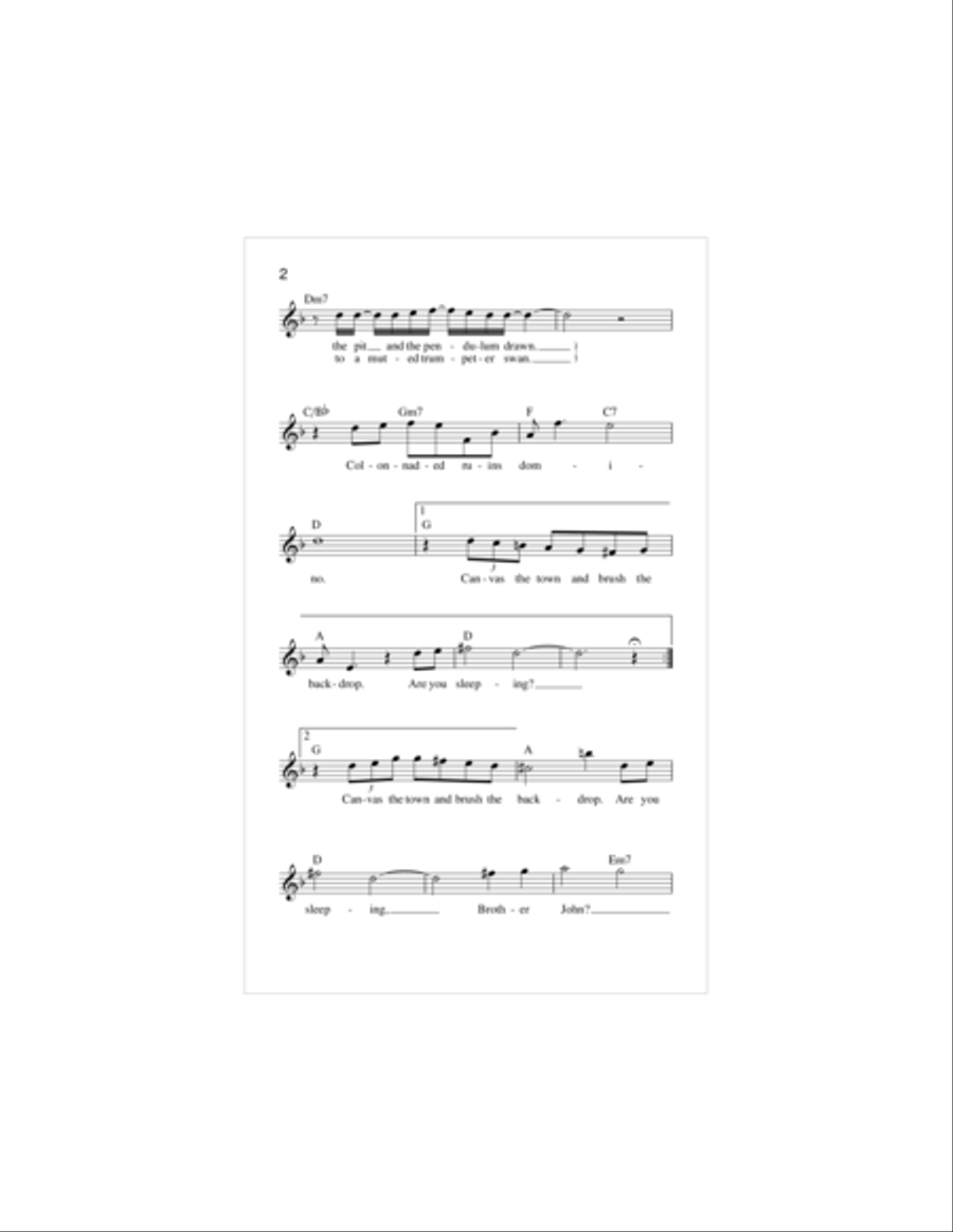 Surf's Up Piano scores gallery preview page 2