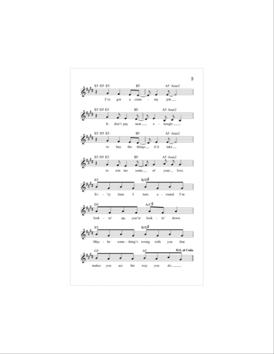 Soak Up The Sun Piano scores gallery preview page 3