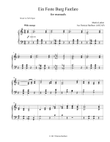 Ein Feste Burg Fanfare for Manuals