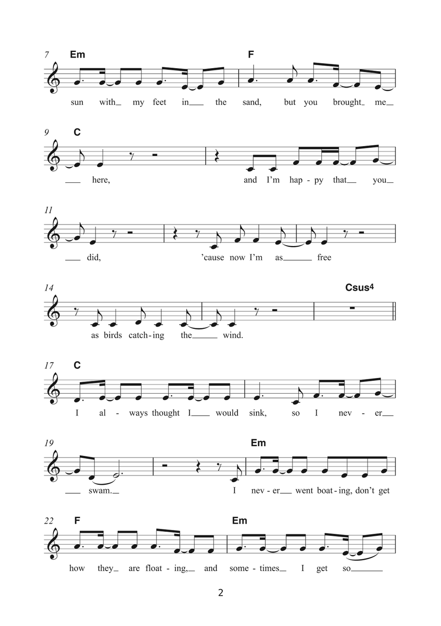 Malibu Malibu Ukulele scores gallery preview page 2