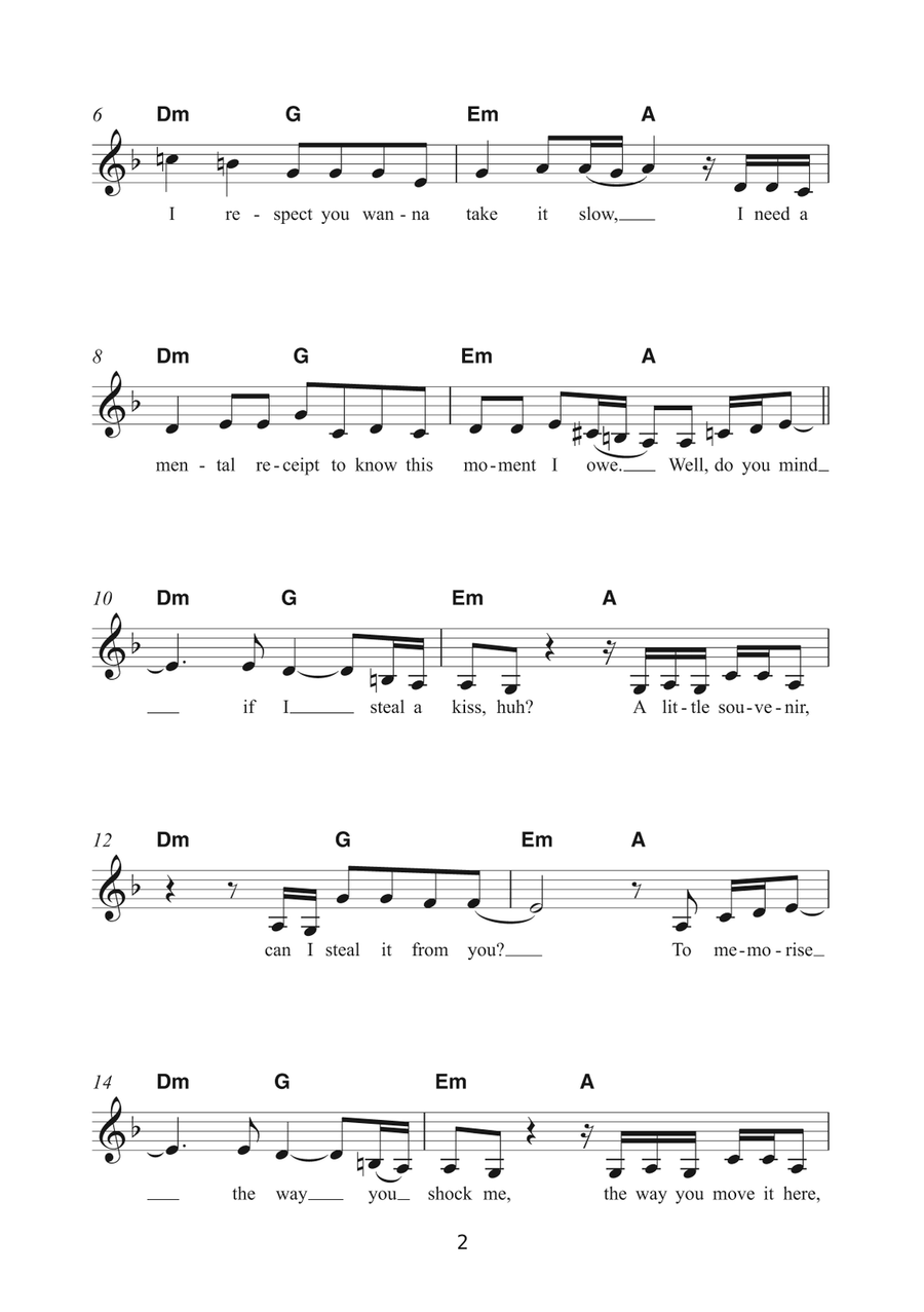 Feels (featuring Pharrell Williams, Katy Perry and Big Sean) Ukulele scores gallery preview page 2