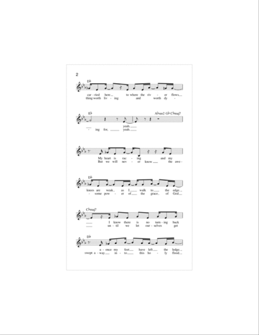 Dive Piano scores gallery preview page 2