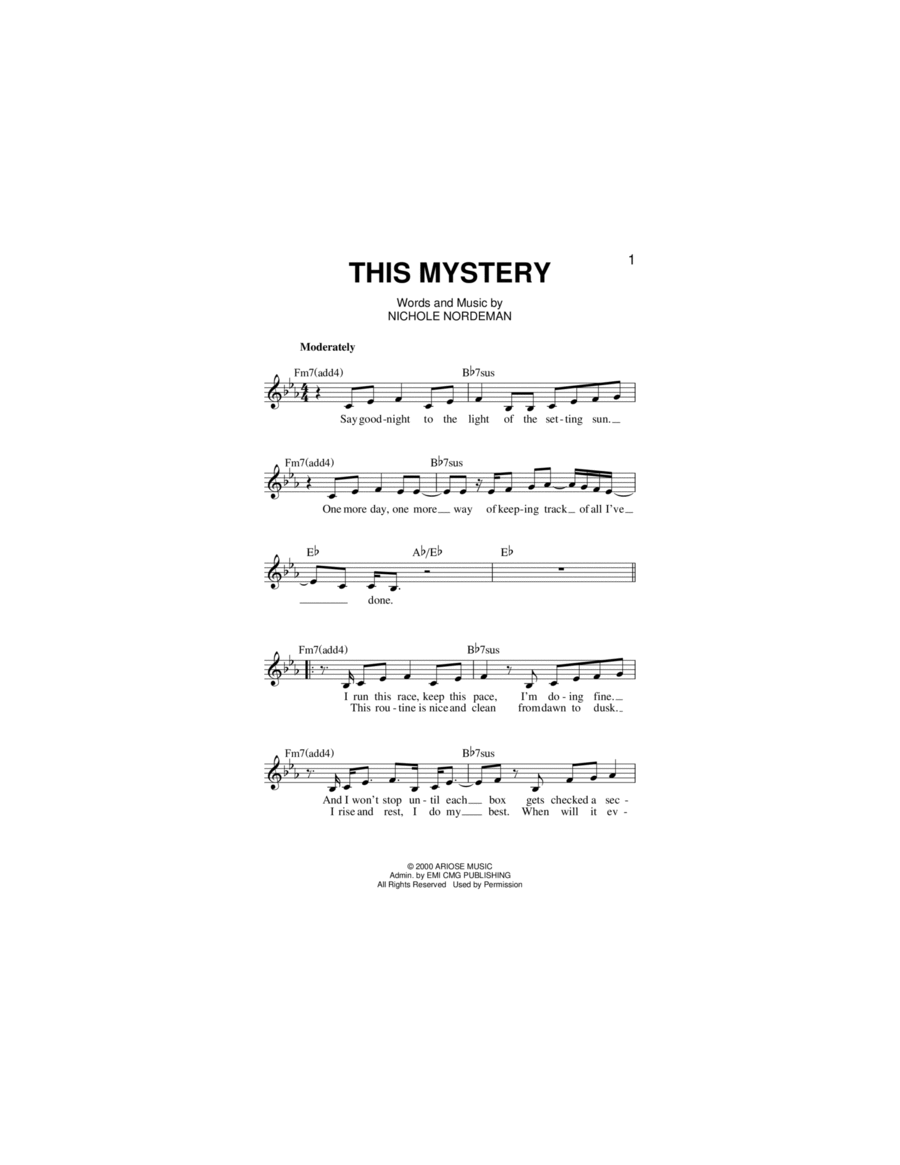 This Mystery Piano scores gallery preview page 1