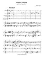 FANTASIA ORIUNDA for flute ensemble (flute choir or flute quartet) Flute Choir scores gallery preview page 3