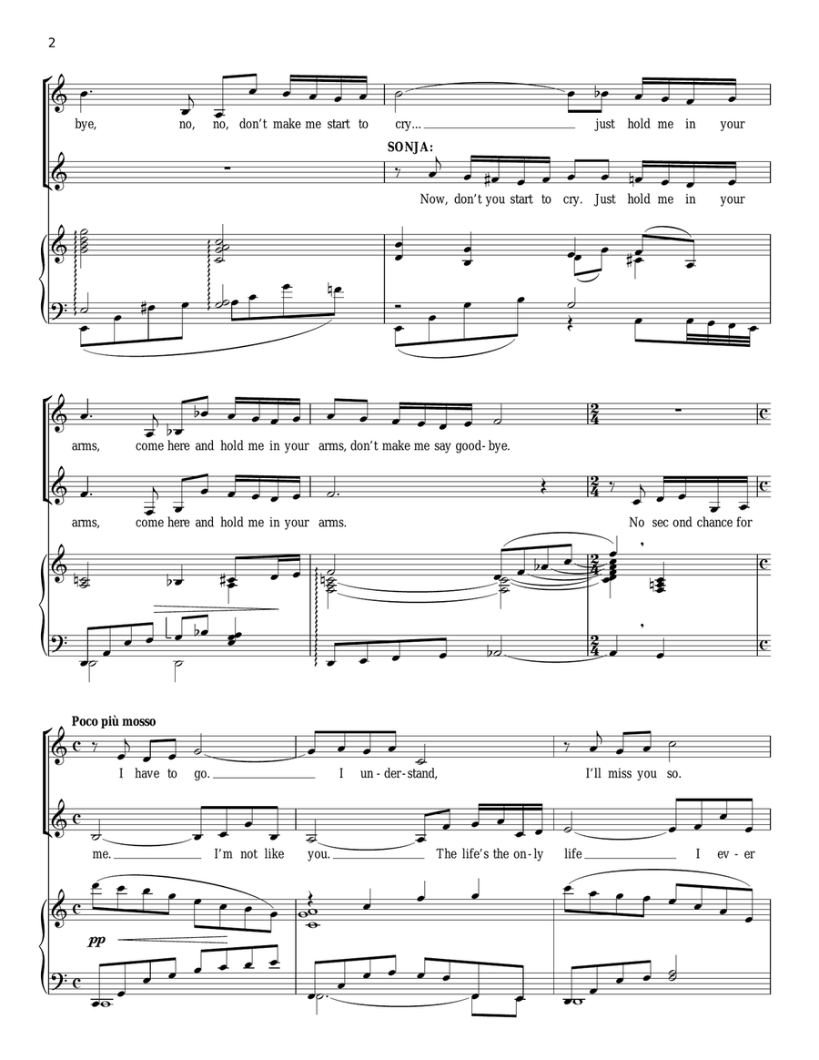 My Friend My Friend Piano, Vocal scores gallery preview page 2