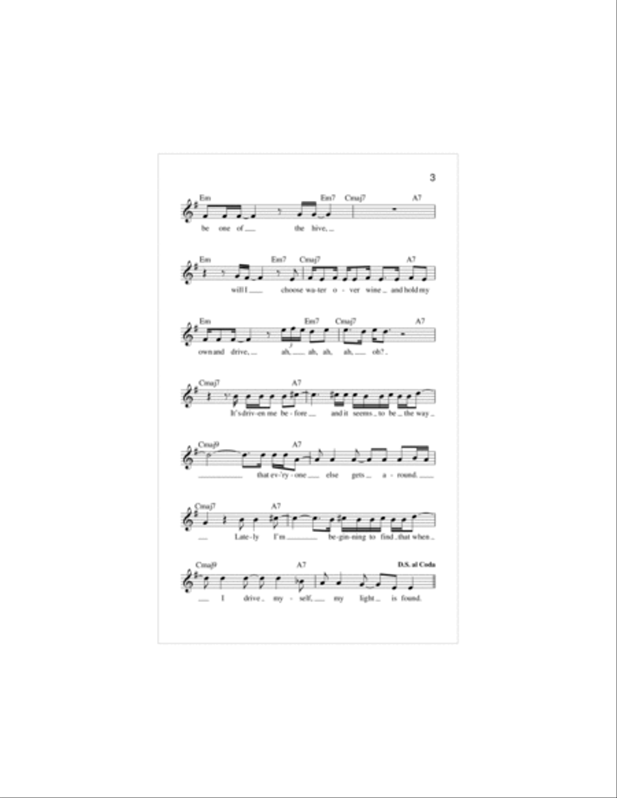 Drive Piano scores gallery preview page 3