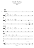 Bandcraft - Beside The Sea - DRUMKIT SHEET MUSIC