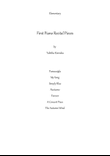 First recital pieces