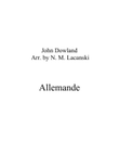Allemande