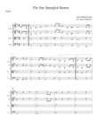 Star Spangled Banner for String Quartet - Easy/Elementary