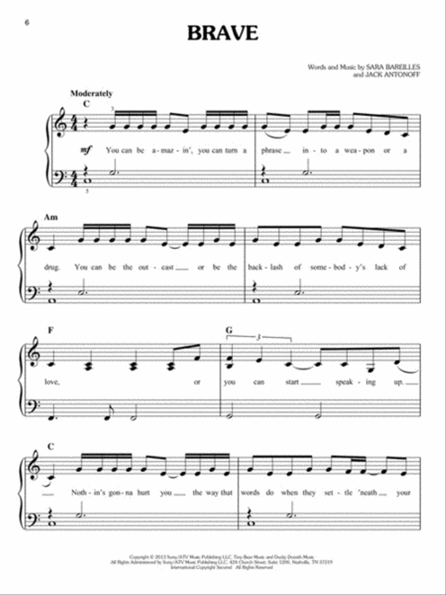 Women of Pop & Rock – 2nd Edition Easy Piano scores gallery preview page 4
